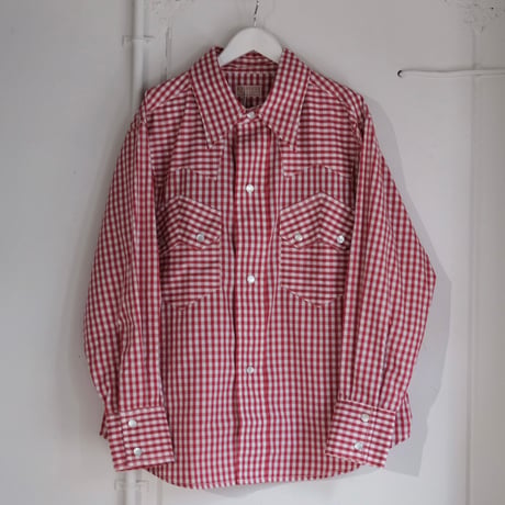 KOOKY ZOO / JUVENILE WESTERN SHIRT TYPE3(RED)