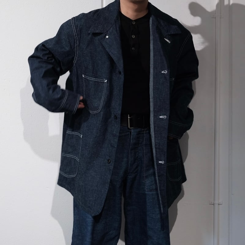 KOOKY ZOO / NM-MT WW2 CHORE JACKET(INDIGO) | OVAL