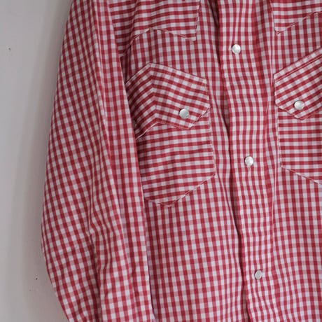KOOKY ZOO / JUVENILE WESTERN SHIRT TYPE3(RED)