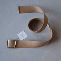 KOOKY ZOO / JUVENILE GACHA BELT（GOLD×BEIGE）