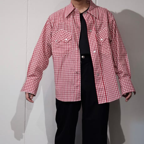 KOOKY ZOO / JUVENILE WESTERN SHIRT TYPE3(RED)