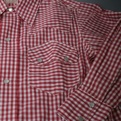 KOOKY ZOO / JUVENILE WESTERN SHIRT TYPE3(RED)