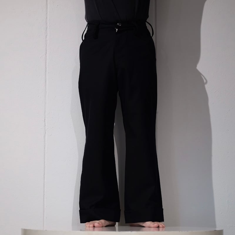 KOOKY ZOO / JUVENILE IMITATE TROUSERS (NAVY) |
