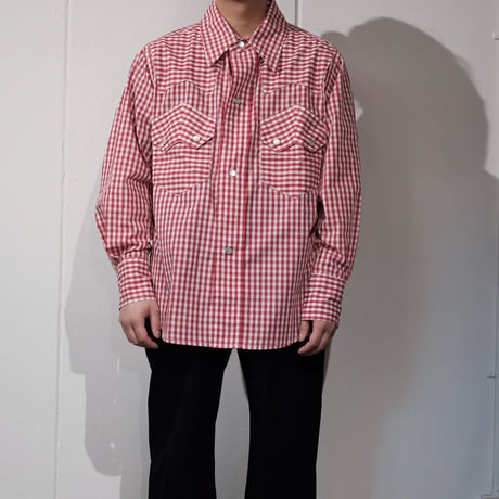 KOOKY ZOO / JUVENILE WESTERN SHIRT TYPE3(RED)
