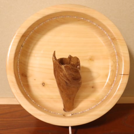 栂の節の花器1