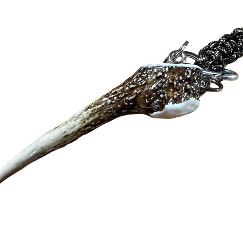 鹿の角と熊の牙キーホルダー 鹿の角キーホルダー33 | cycle