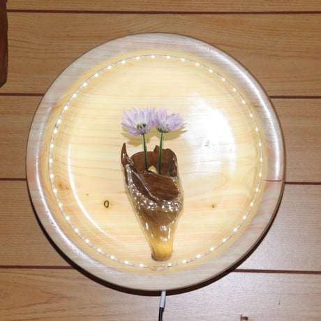 栂の節の花器1