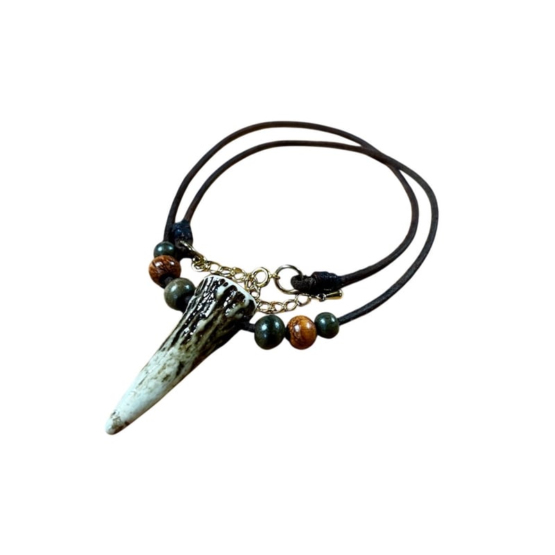 PlanetNine × IWABE CRUISE 鹿角ネックレス 岩部クルーズ PlanetNine × IWABE CRUISE 鹿角ネックレス 岩部クルーズ - メルカリ