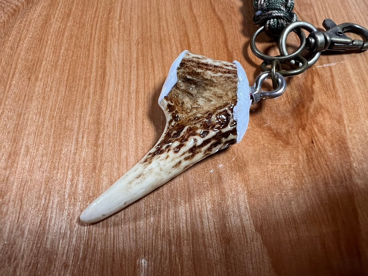 鹿の角 キーホルダー24（アーミー） | cycle 