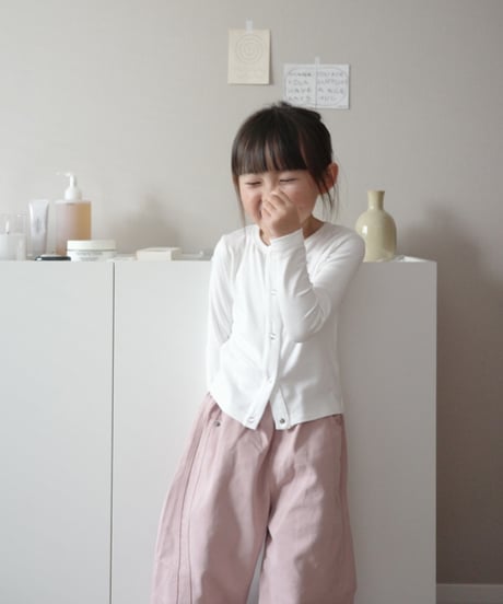 color wide denim / pink