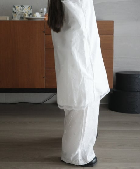 Embroidery Trousers