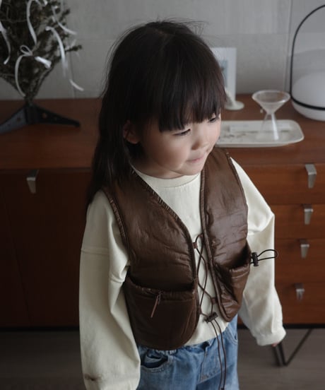(即納) cord vest