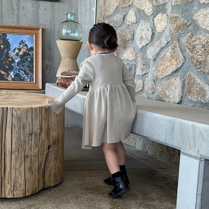 新品未使用　FISH&KIDS ニットワンピース　4-5y 新品未使用 FISH&KIDS ニットワンピース 4-5y