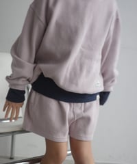 thermal tee / pants ( mauve )
