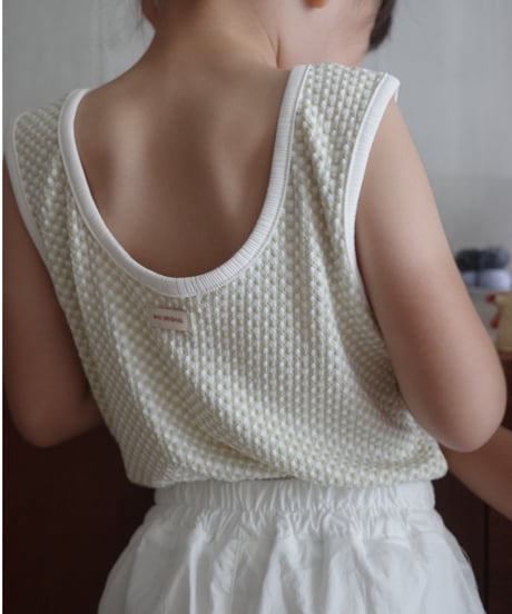 即納　waffle swim suit