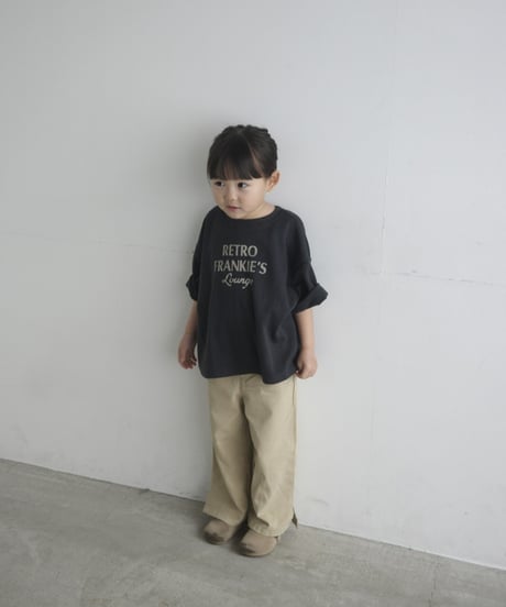即納　retro logo T