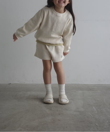 thermal tee / pants ( ivory )