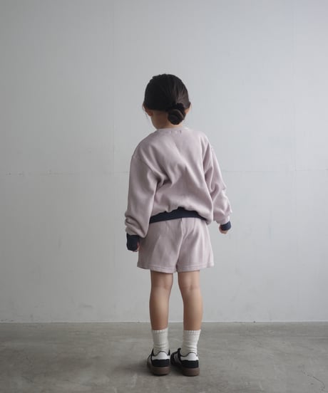 thermal tee / pants ( mauve )