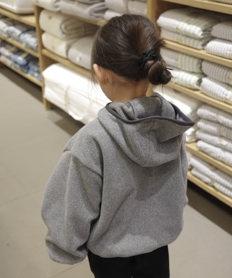 (即納) half zip fleece