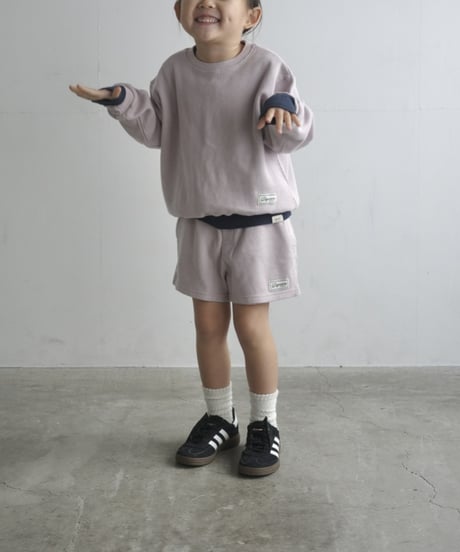 thermal tee / pants ( mauve )