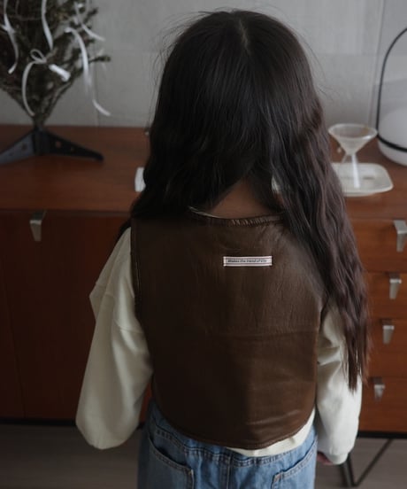 (即納) cord vest