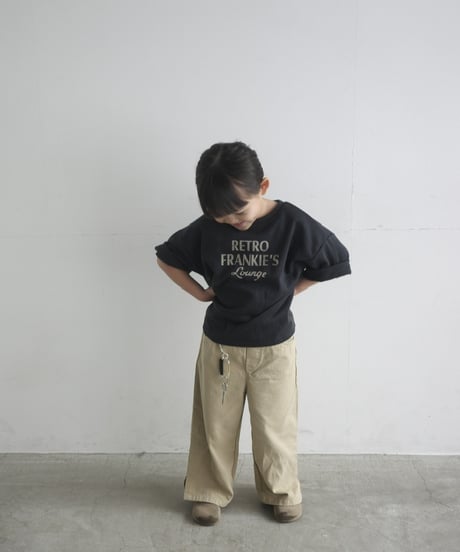 即納　retro logo T