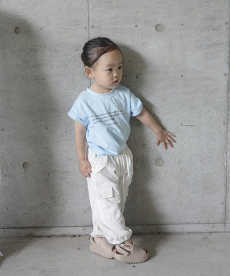 即納　lettering tee