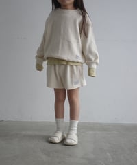thermal tee / pants ( ivory )