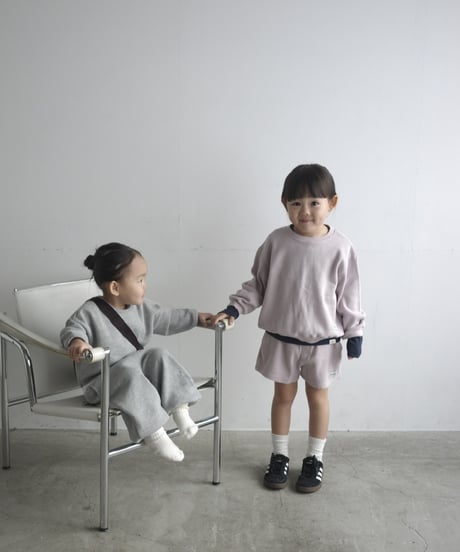 thermal tee / pants ( mauve )
