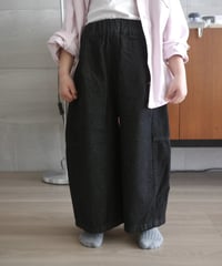 即納　Black Wide Denim