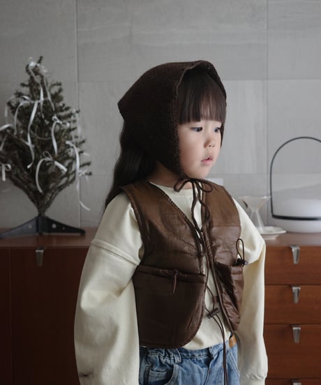 (即納) cord vest