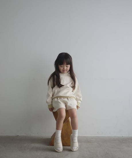 thermal tee / pants ( ivory )