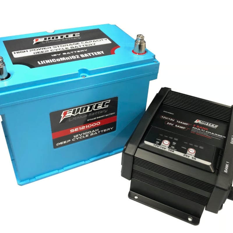 SE-121000 12V100Ahバッテリー☆当店限定！充電器アップグレード