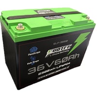 36V 60Ah LiFePO4リチウムバッテリー ELF-3660PVS 無限並列接続 船検対応