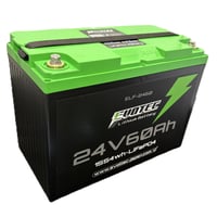 24V 60Ah LiFePO4リチウムバッテリー ELF-2460