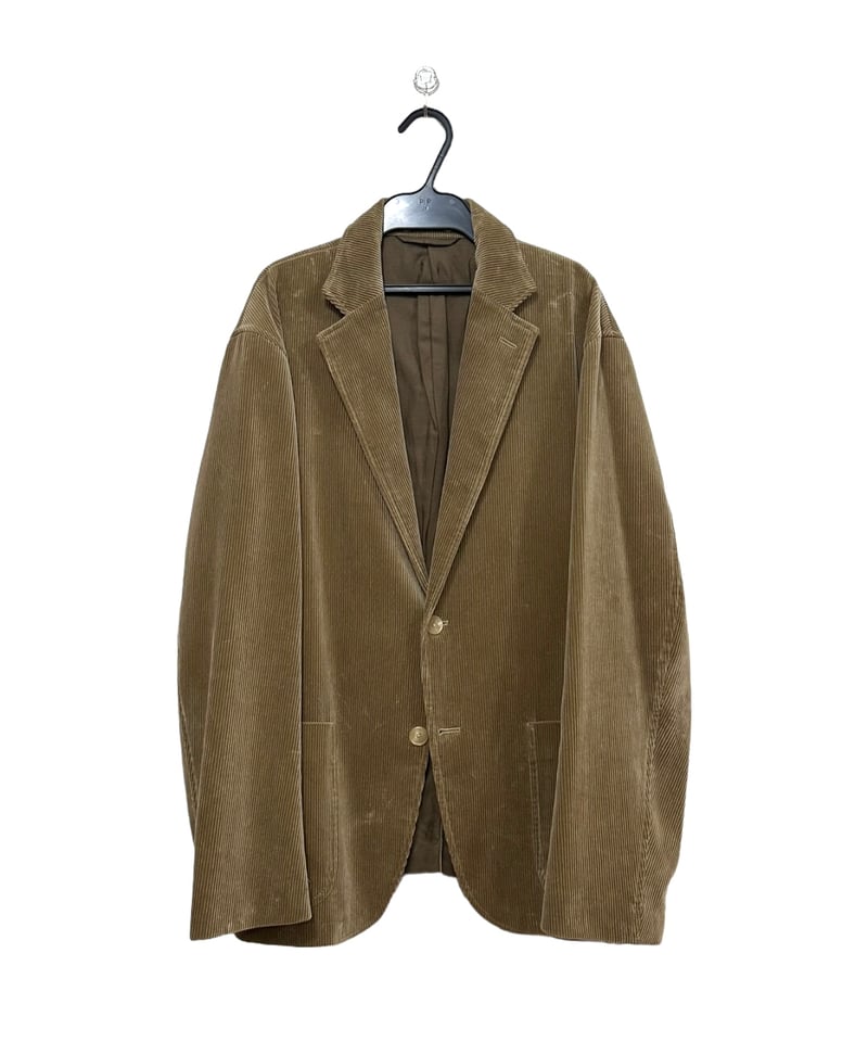 AURALEEオーラリーコーデュロイジャケットライトグリーン大きめXL