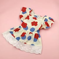 花柄グラフィックワンピース