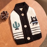 カーディガン風ベスト
