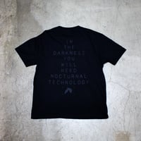Nocturnal Technology T-Shirt [Black on Black]