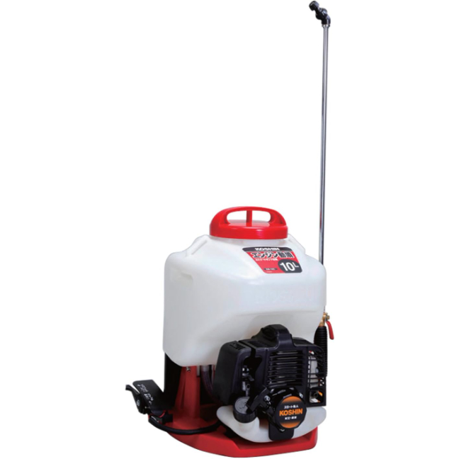 工進(KOSHIN) 背負い式 エンジン 動噴 タンク 10L ES-10C 2サイクル