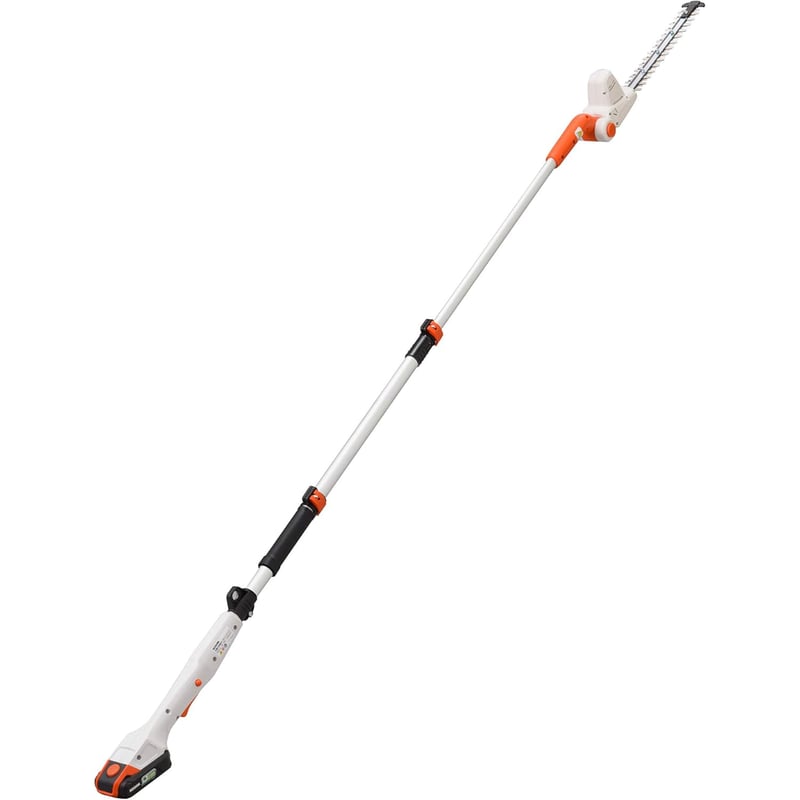 【R1920-29-130】軽量1.3kg ヘッジトリマー 2026最強 工進(KOSHIN) 18V 2.0Ah 充電式 伸縮 軽量 ポール ヘッジトリマー SPH-
