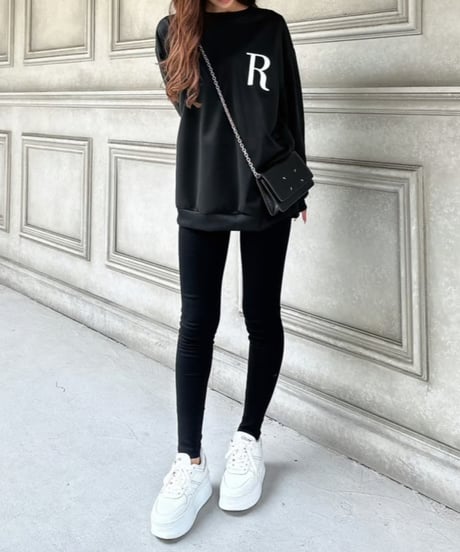 ロゴスウェット black