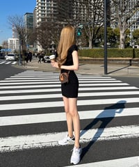 タイトミニワンピース black
