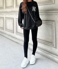 ロゴスウェット black