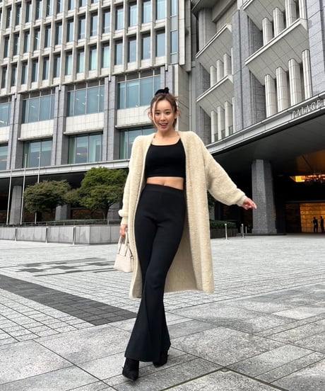 シャギーカーディガン beige