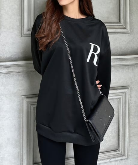 ロゴスウェット black