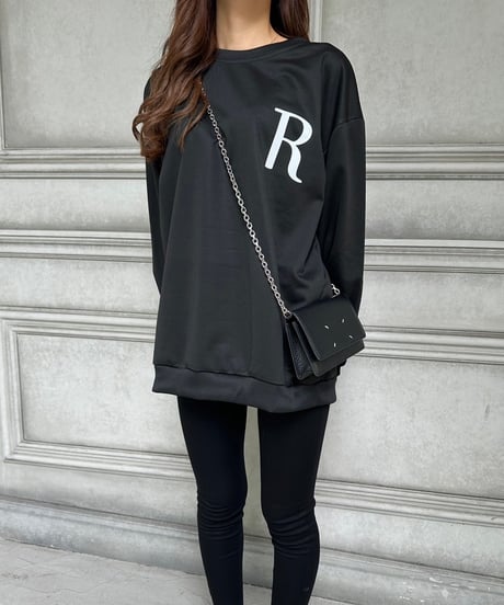 ロゴスウェット black