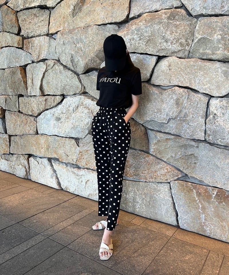 dotto3　ws　シリースタイル センタースリットタックパンツ dot | femins