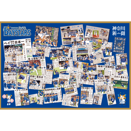 横浜DeNAベイスターズ×神奈川新聞 日本一記念レジャーシート（特別号外付き）