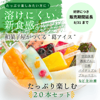 湘南ひらつか名産品〉三秀堂｜ひんやりもっちり新食感くずバー 5種10本